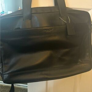Coach Leather Laptop Bag